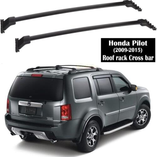 Aluminum Alloy Roof Rack For Honda Pilot 2009-2015 OEM style Rails Bar Luggage Carrier Bars top Cross bar Rack Rail Boxes