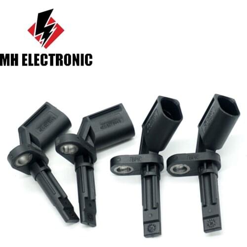 MH ELECTRONIC 4pcs Right ABS Wheel Speed Sensor for Volkswagen Phaeton Bentley 4E0927804F 4E0927804D For Audi A4 A5 A6 A7 A8 Q5
