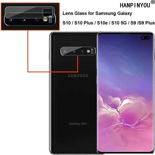 For Samsung Galaxy S10 5G S9 Plus S10e G973 G975 G977 Clear Ultra Slim Back Camera Lens Protector Rear Len Tempered Glass Film