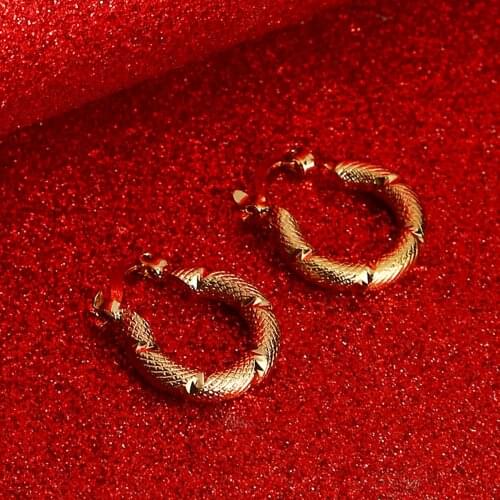 Women's Gold Earrings ETHYLIN China
