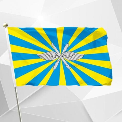 Air Force Of The Russian Federation Flag 150X90cm (3x5FT) 120g 100D Polyester Free Shipping