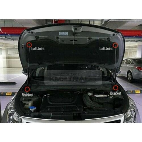 Carbon Fiber Gas Struts for KIA Sportage R SL 2010-2015 Car Front Hood Bonnet Modify Lift Support gas bars Shock Damper