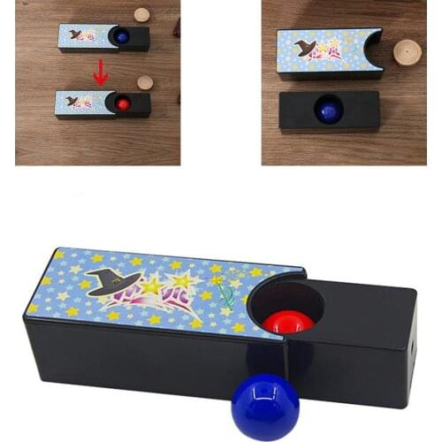 Box Turning The Red Ball Into The Blue Ball,(Random Color) Tricks Close Up,Magia Mystery Box, Gimmick Prop Toys