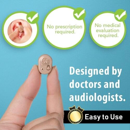 Mini Hearing Aid Invisable Hearing Aids for The Elderly Audifonos Hearing Device Adjustable Hearing Amplifier