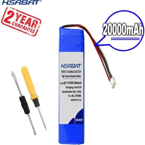 New Arrival [ HSABAT ] 18200mAh GSP0931134 Wireless Bluetooth Speaker Battery for JBL XTREME JBLXTREME for JBL XTREME 1 1nd
