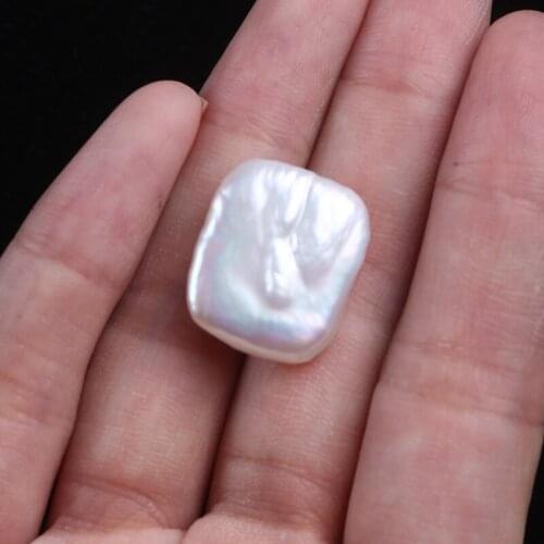 Wholesale AAA Natural Square Shape Pearl Beads For Accessories