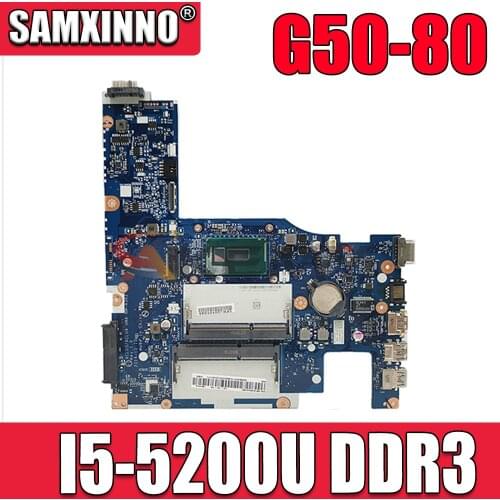 Original FRU 5B20H14421 for Lenovo G50-80 Laptop Motherboard ACLU3/ACLU4 UMA NM-A362 SR23Y I5-5200U DDR3 100% Tested