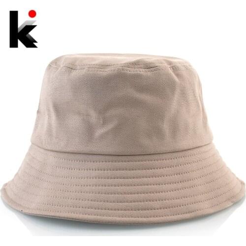 Solid Color Bucket Caps Unti-UV Protection Fisherman Hats Mens Outdoor Casual Beach Hat Women Brim Sun Hat Foldable Travel Hats