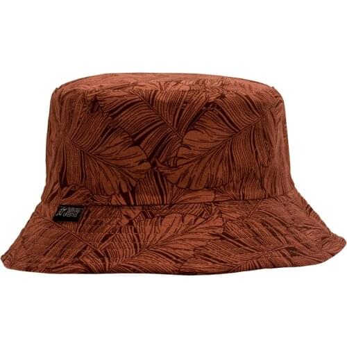 Banana leaf bucket hat new hat female banana tree simple with leisure outdoor double sun shading fisherman hat