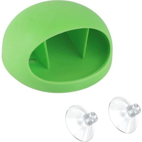 Silicone Bathroom /Shower/Mirror/ Holder Caddy for Sponges/Soap/Toothbrushes/Razors/Toiletries Suction Cup Mounted Storage