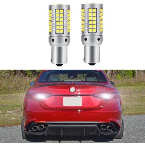 2Pcs For White Canbus Error Free for Alfa Romeo Giulietta 940 2010-2019 LED Bulb Reverse Back Up Light