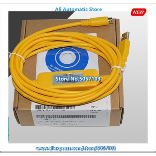 Yellow FP1 Programming Download Cable USB-FP1 Support WIN7