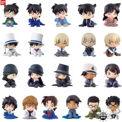 BANDAI Gashapon Conan Q Edition Childhood Sitting Posture Toru Amuro Kuroba Kaito Rachel Moore Anita Hailey Shuichi Akai