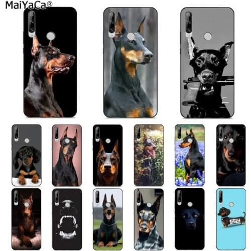 Dachshund Doberman dog Phone Case For Huawei Y6 2019 Y5 Y6 Y7 Prime 2018 2019 Mate10 20lite Honor10i For Xiaomi Oppo VIVO Y91C