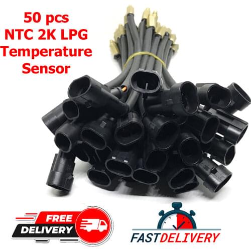 50 pcs NTC 2K LPG Temperature Sensor LPG CNG GPL Vaporizer - Engine Water Temp Sensor Atiker AKL