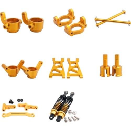 Himoto E18XBL E18 1/18 Upgrade Parts Aluminum Metal For 1/18 Electric Off Road Buggy Truck Remote Control Toys Car Spino