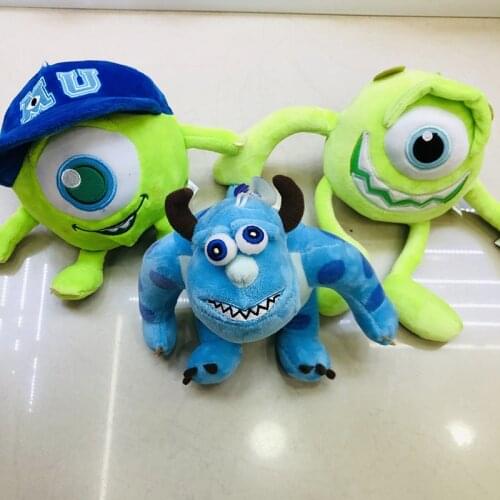 Disney Monsters University Mike Wazowski Sulley Sullivan Plush Toys Pp Cotton Stuffed Doll For Best Children Girl Holiday Gifts