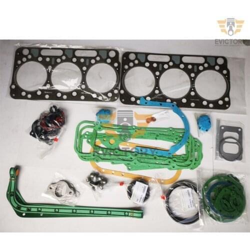 For Mitsubishi S6E2/S6E piston ring + full cylinder gasket kit