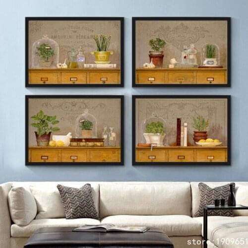 Cotton no frame modern still life flowers canvas printings oil painting printed on cotton cafe wall art decoration pictures