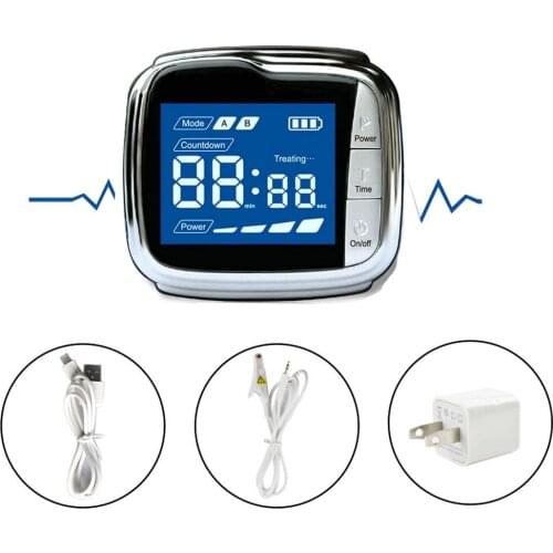 LASTEK New Laser Acupuncture Physical Therapy Device Cure High Blood Suger Hypertension Hyperlipidemia Laser Medical Watch