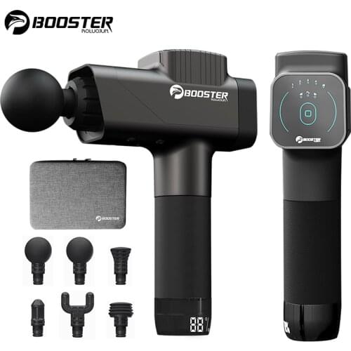 Booster M2-C Massage Gun Smart Deep Tissue Relaxation Professional Percussion Muscle Fascia Gun Handheld Electric Body Massager