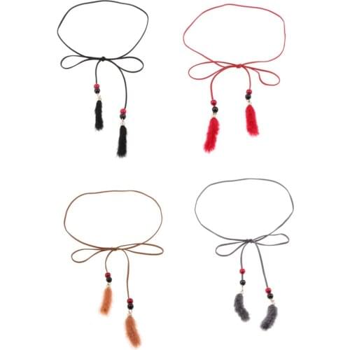 Fashion Waist Belt Faux Leather Waist Rope Vintage Style Clothing Accessories