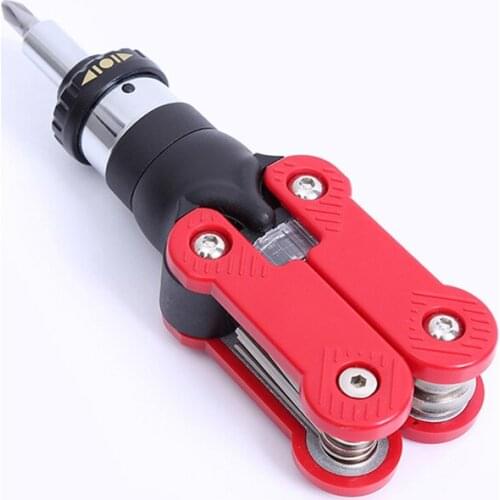 15 in 1 Multi-functional Ratchet Screwdriver Set Slotted, Phillips, Hex Screwdriver Bits Manual Hardware Combination Repair Tool