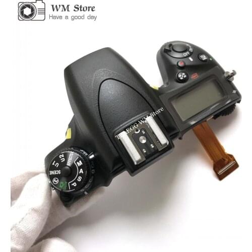 NEW For Nikon D750 Top Cover Case 119S8 with Top LCD Flash Board Button Flex Cable Camera Repair Part Replacement Unit