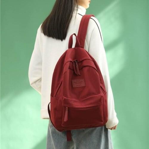 New Backpack Fashion Nylon Women Backpack Cute New Casual School Bag for Teenager Girls School Backpack Rucksacks