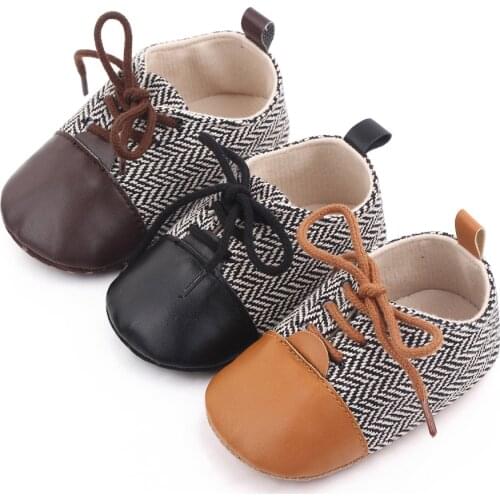 Newborn Baby First Walkers Shoes Boy Girl British Style Toddler Shoes Classic Striped Sports Sneakers Soft Infant Crib Shoes