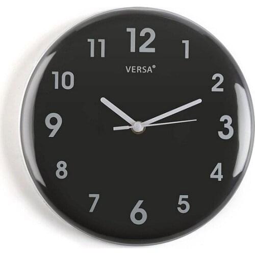 Wall Clock Plastic (4 x 24,5 x 24,5 cm)