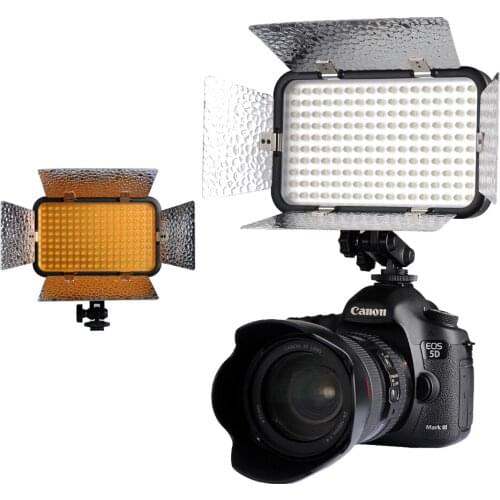 Godox LED170II LED Video Light Portable 170 LED Lights Lamp Continuous Photographic Lighting for DSLR Camera Camcorder mini DVR