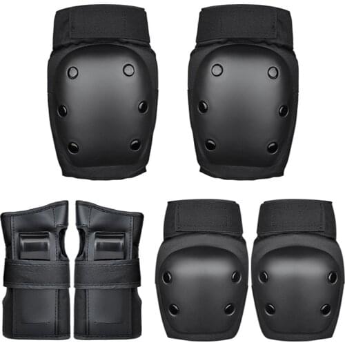 Adult children professional protective gear anti-fall extreme sports safety beginner skateboard roller skating drift board