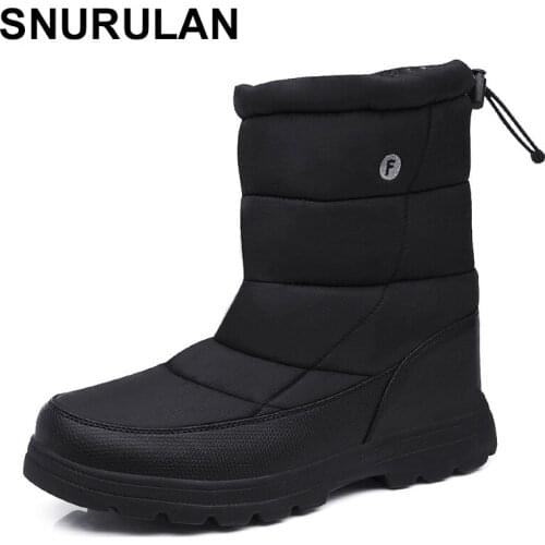 SNURULAN Womens shoes; winter waterproof winter boots; canvas womens shoes; plush warm flat shoes; street sneakers; 2019 Botas
