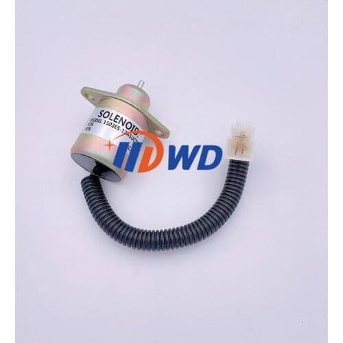 1503ES-12A5UC5S 17454-60010 12V Fuel Stop Solenoid for Kubota D1703 D1005 D1105 D905 V1205 V1305 V1505 V1505T