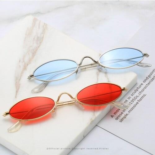 Small light mens sunglasses metal frame classic elements UV400 summer trend 2018 new sunglasses men SUN GLASS 7 colors