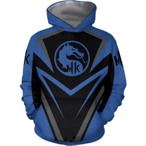 Fashion Casual Mortal Kombat 11 3D Print Hoodies men Women winter/autumn Fighting Game hoodie harajuku anime Sweatshirts jackets