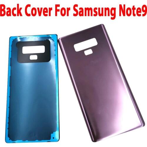 For Samsung Galaxy Note9 Note 9 SM-N960F/DS Back cover Back Battery Door 3D Glass Case Back Glass Rear Cover Replacement