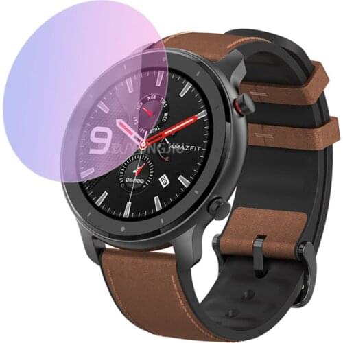 2pcs/lot Tempered Glass for AMAZFIT GTR Smart Watch 42/47mm Protective Glas Screen Protector