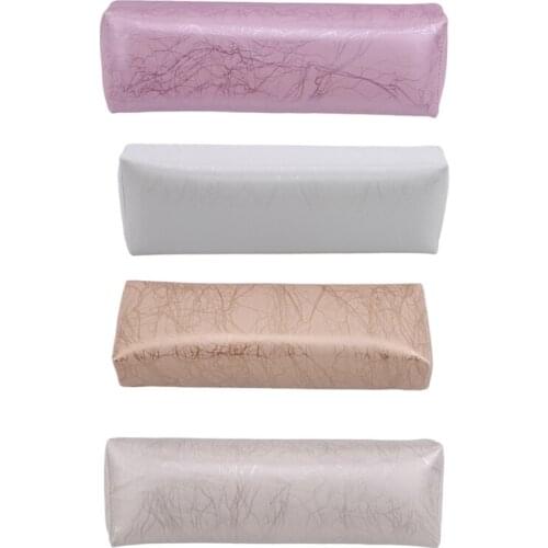 Nail Art Striped Hand Pillow Good Quality Leather Comfortable Small Exquisite Hand Pad Stain-resistant Easy To Clean Hand Pillow