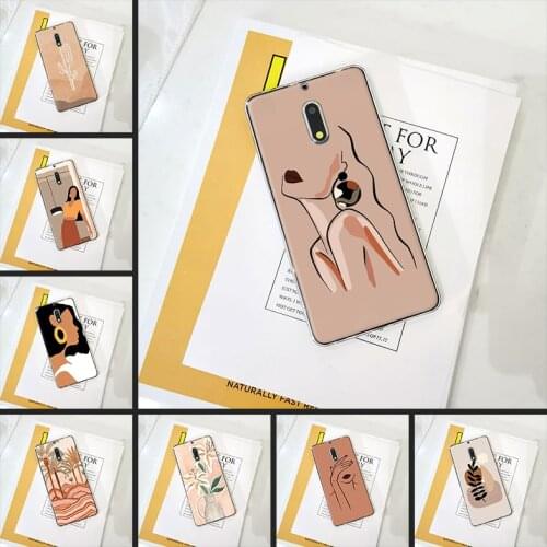 For Nokia 1 Plus 2 3 5 6 8 9 Case Silicone Art Girl Soft Back Cover For Nokia2 Nokia3 Nokia5 Nokia6 Nokia X6 X71 7 Plus Case
