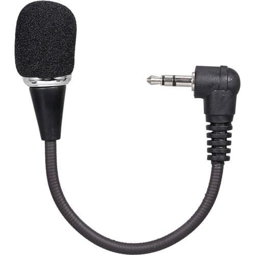 Mini Flexible Microphone 3.5MM Microphone Omni-Directional Condenser Microphone Superb Sound for Audio and Video Recording