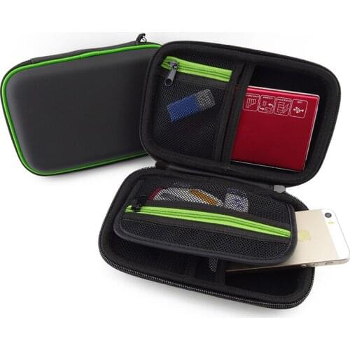 Fashion Digital Accessories Case Travel Storage Bag for Mobile HDD, Power Bank, Charger Bags Portable Gadget Pocket Pouch