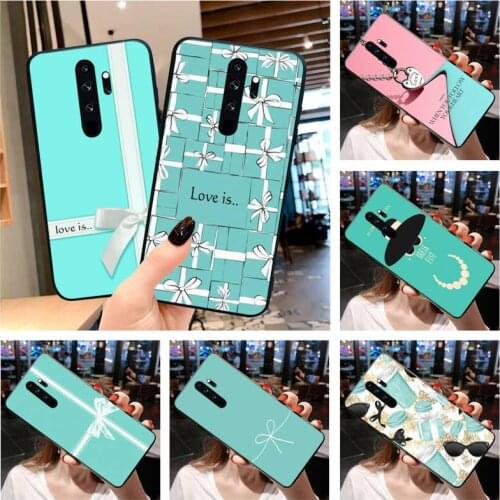 Fashion Girl Blue Box Phone Case for Redmi 9A 8A 7 6 6A Note 10 9 8 8T Pro Max Redmi 9 K20 K30 Pro