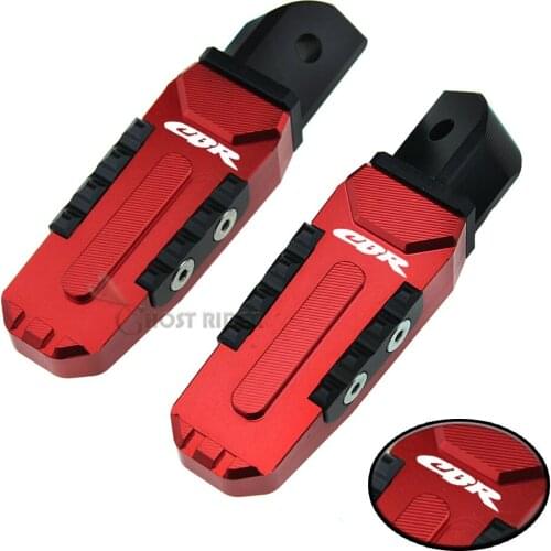 Motorcycle Accesstories Rear Foot Pegs Footrest Adapter Rider/Passenger Footpegs For Honda CBR600RR F5 CBR10000RR CBR600 F4/F4I