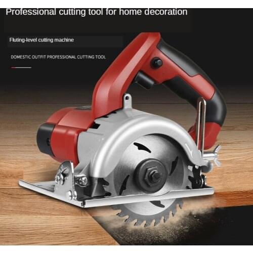 Marble machine ceramic tile portable high-power cutting machine household small wood multi-function stone slotting electric saw