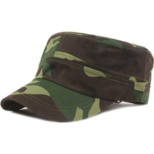 XdanqinX Snapback Caps Adult Mens Flat Cap Camouflage Hat Cotton Army Military Hats New Adjustable Size Men Fashion Brands Cap