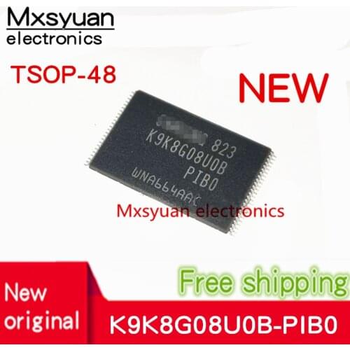2pcs~10pcs/LOT K9K8G08U0B-PIB0 K9K8G08UOB-PIBO K9K8G08U0B K9K8G08UOB PIB0 TSOP48 New original Memory chip
