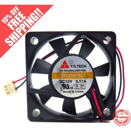NEW Y.S.TECH 5015 silence FD125015LL 12V 0.11A 5CM cooling fan