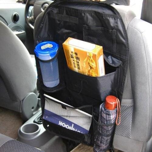 Car Seat Organizer Universal Car Storage Bag Multi Pocket Hanging Pouch Cover Car Auto Interior Arrangement Accessory